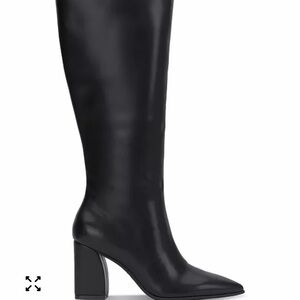INC International Concepts Black Heeled Boots